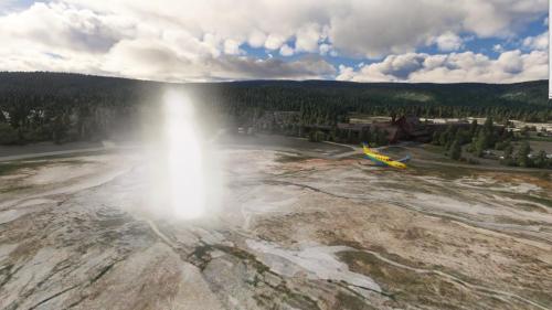 Old Faithful Geyser - Wyoming